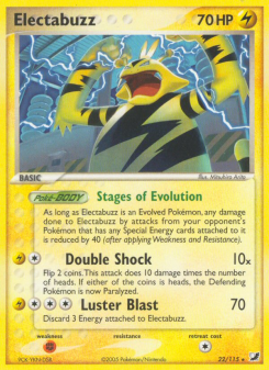 Electabuzz - pokemon TCG Card