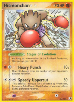 Hitmonchan - pokemon TCG Card