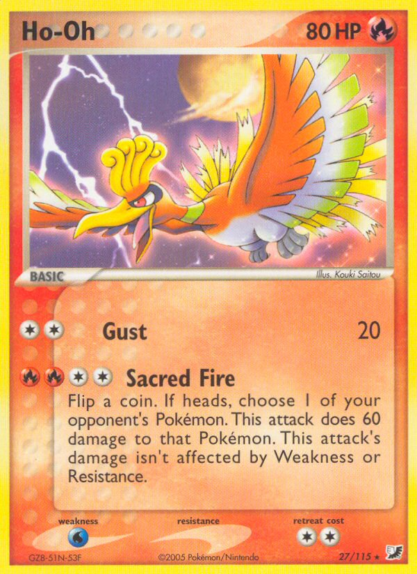Ho-Oh - Pokémon TCG Card