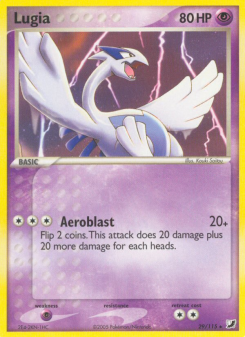 Lugia - pokemon TCG Card