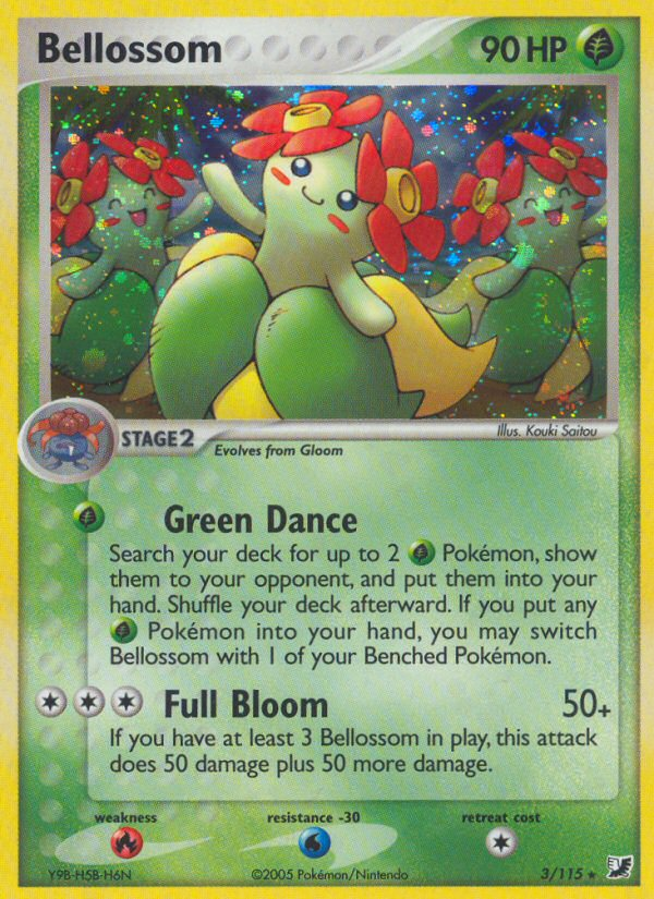 Bellossom - Pokémon TCG Card