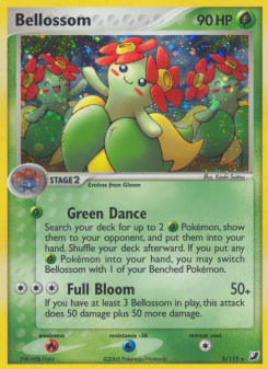 Bellossom - pokemon TCG Card