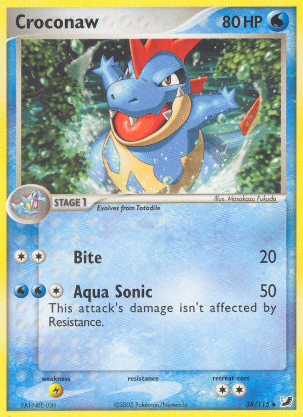 Croconaw - Pokémon TCG Card