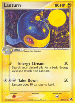 Lanturn - pokemon TCG Card