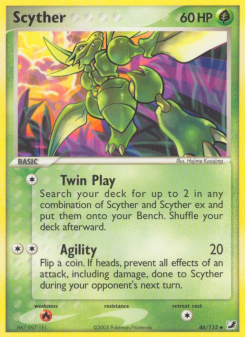 Scyther - pokemon TCG Card