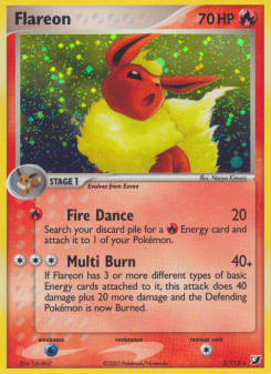 Flareon - pokemon TCG Card