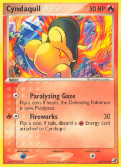 Cyndaquil - pokemon TCG Card