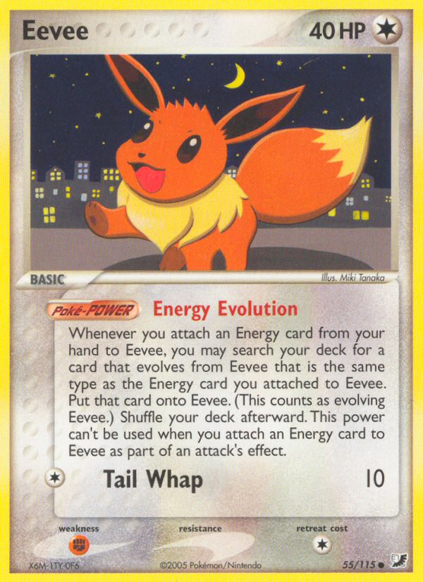 Eevee - Pokémon TCG Card