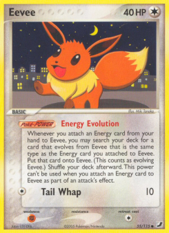 Eevee - pokemon TCG Card