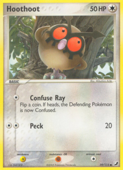 Hoothoot - pokemon TCG Card