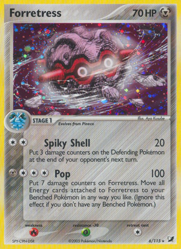 Forretress - Pokémon TCG Card