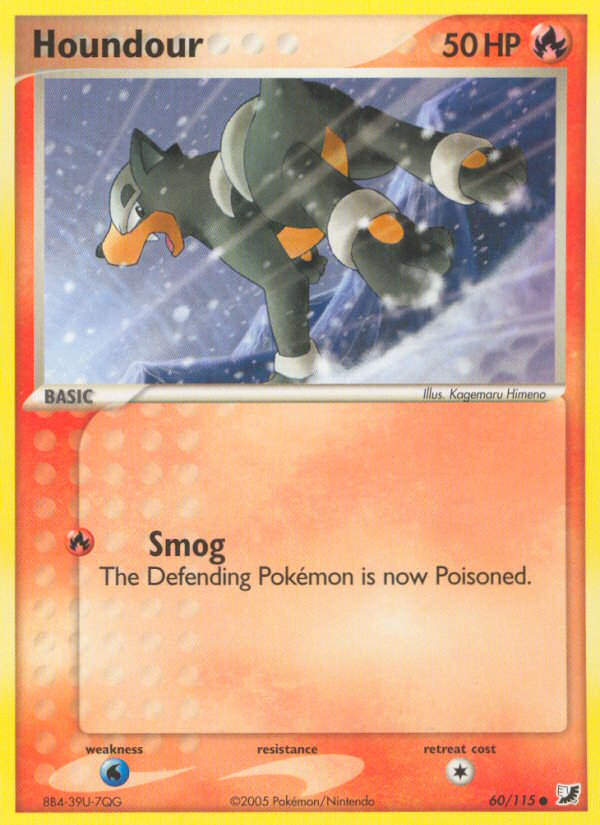 Houndour - Pokémon TCG Card