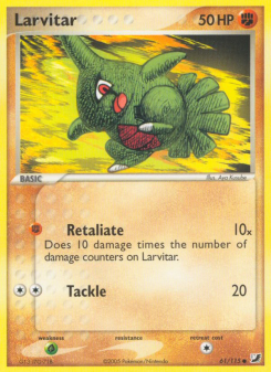 Larvitar - pokemon TCG Card