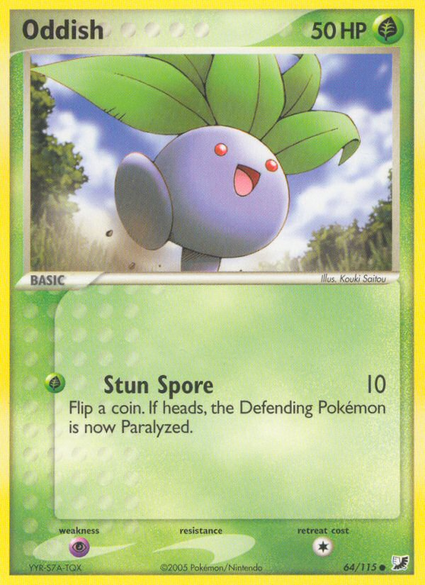 Oddish - Pokémon TCG Card