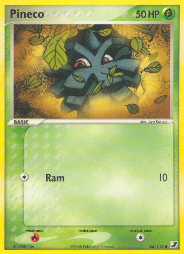 Pineco - Pokémon TCG Card