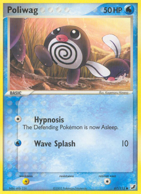 Poliwag - Pokémon TCG Card