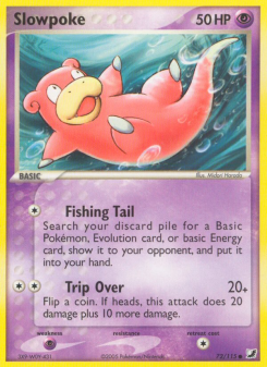 Slowpoke - pokemon TCG Card