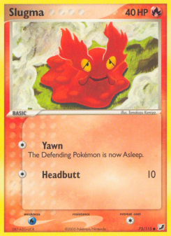 Slugma - pokemon TCG Card