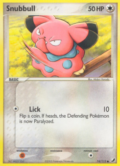 Snubbull - pokemon TCG Card