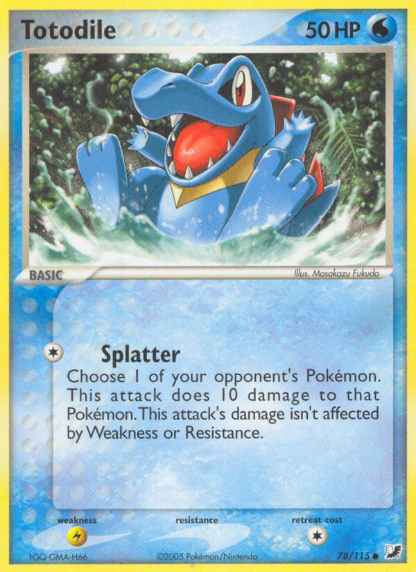 Totodile - Pokémon TCG Card