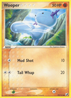 Wooper - pokemon TCG Card