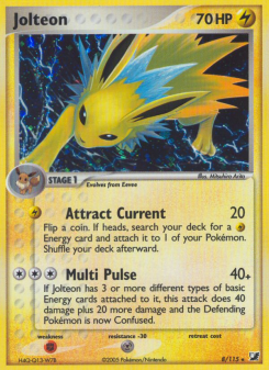 Jolteon - pokemon TCG Card