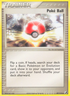 Poké Ball - pokemon TCG Card