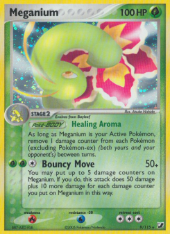 Meganium - pokemon TCG Card