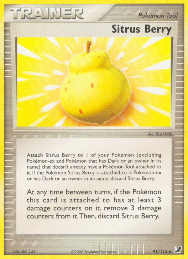 Sitrus Berry - Pokémon TCG Card