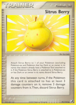 Sitrus Berry - pokemon TCG Card