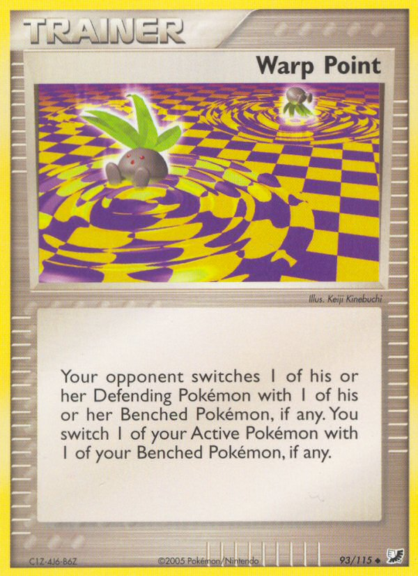 Warp Point - Pokémon TCG Card
