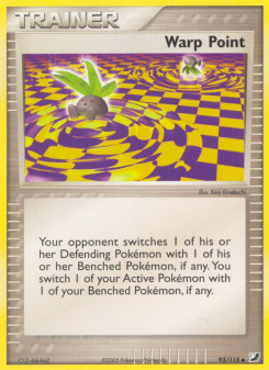 Warp Point - pokemon TCG Card