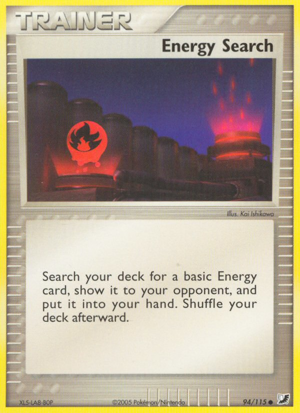 Energy Search - Pokémon TCG Card
