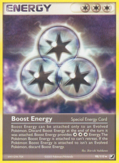 Boost Energy - pokemon TCG Card