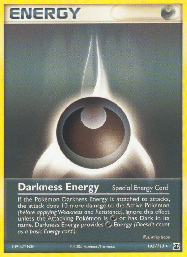 Darkness Energy - Pokémon TCG Card