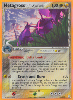 Metagross δ - pokemon TCG Card