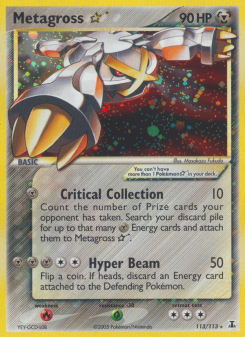 Metagross Star - pokemon TCG Card