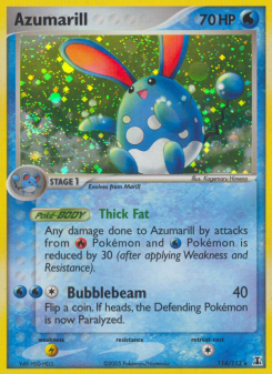 Azumarill - pokemon TCG Card
