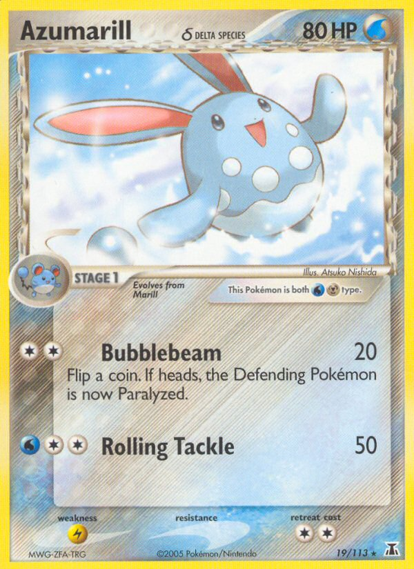 Azumarill δ - Pokémon TCG Card