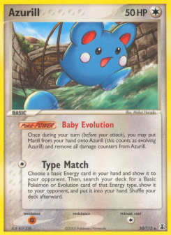 Azurill - pokemon TCG Card