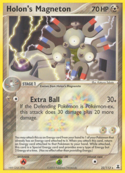 Holon's Magneton - pokemon TCG Card