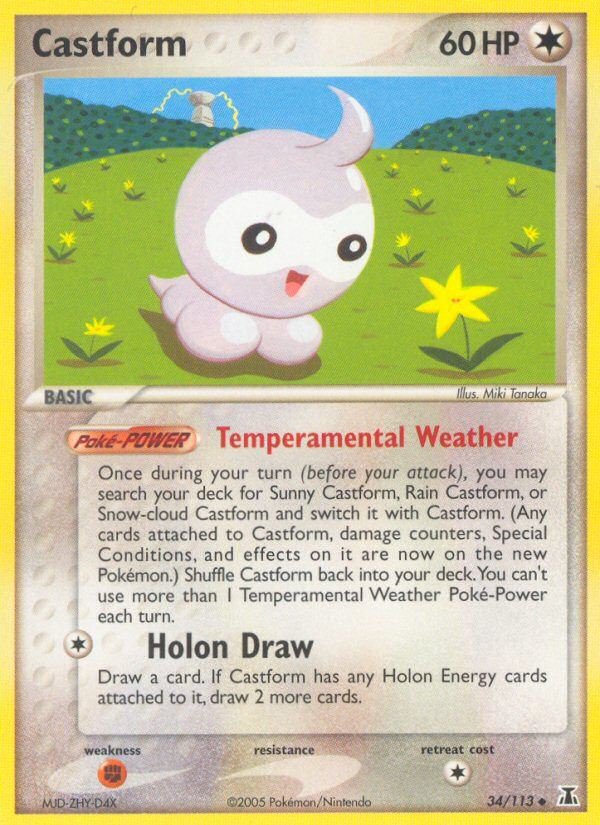 Castform - Pokémon TCG Card