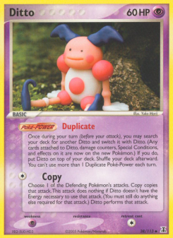 Ditto - pokemon TCG Card