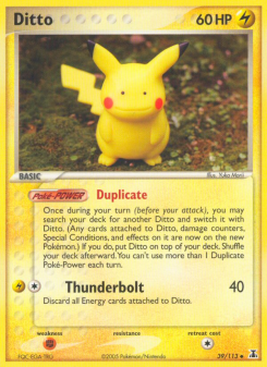 Ditto - pokemon TCG Card