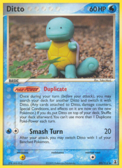 Ditto - pokemon TCG Card