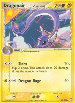 Dragonair δ - pokemon TCG Card