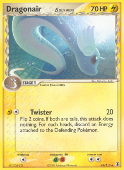 Dragonair δ - pokemon TCG Card