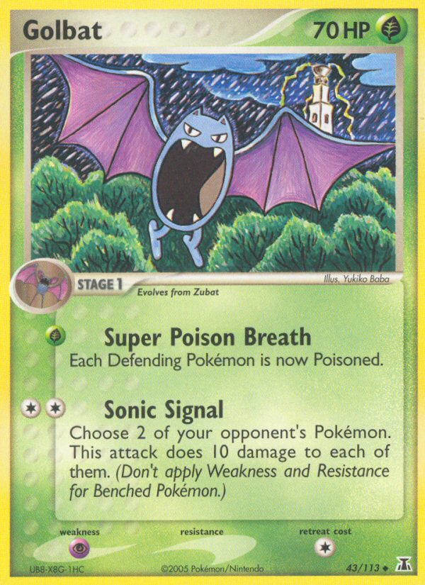 Golbat - Pokémon TCG Card
