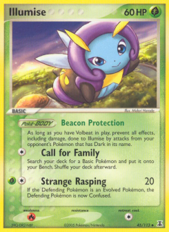 Illumise - pokemon TCG Card