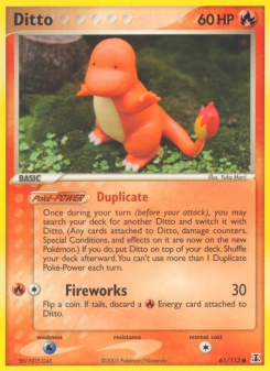 Ditto - pokemon TCG Card